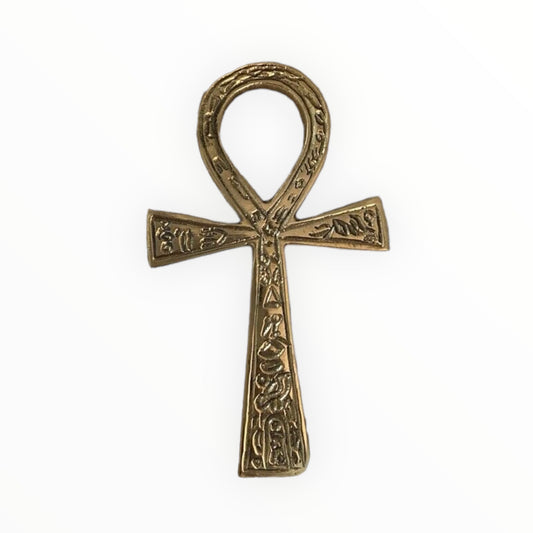 2" Brass ANKH (Egyptian Symbol) Charm/Altar/Amulet
