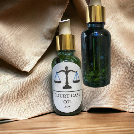 COURT CASE CONJURE OIL – CUSTOM FORMULA FOR LEGAL SUCCESS
