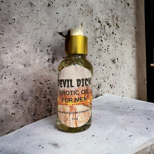 Devil Dick (Erotic Oil) for Men ~ Lady V Exclusive Conjure Oil 1 oz Bottle