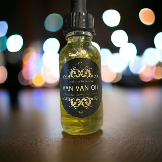 VAN VAN CONJURE OIL – CLASSIC HOODOO FORMULA FOR LUCK & CLEANSING