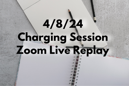 4/8/24 CHARGING SESSION FOR APRIL ZOOM GATHER REPLAY