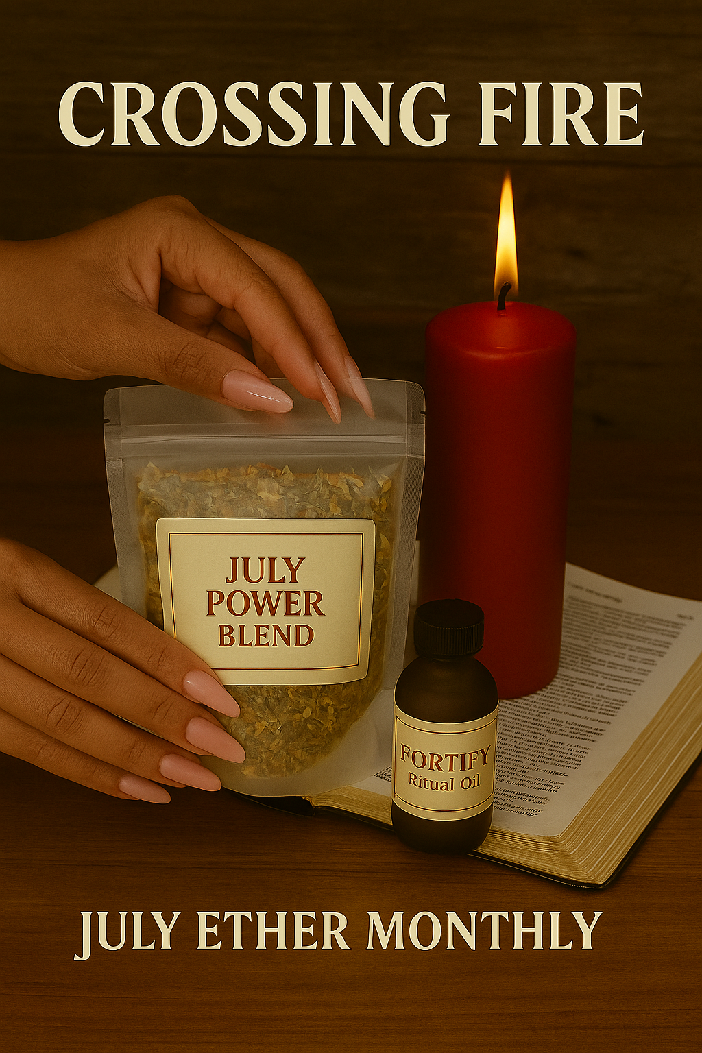 JULY ETHER MONTHLY KIT - THE CROSSING FIRE BOX
