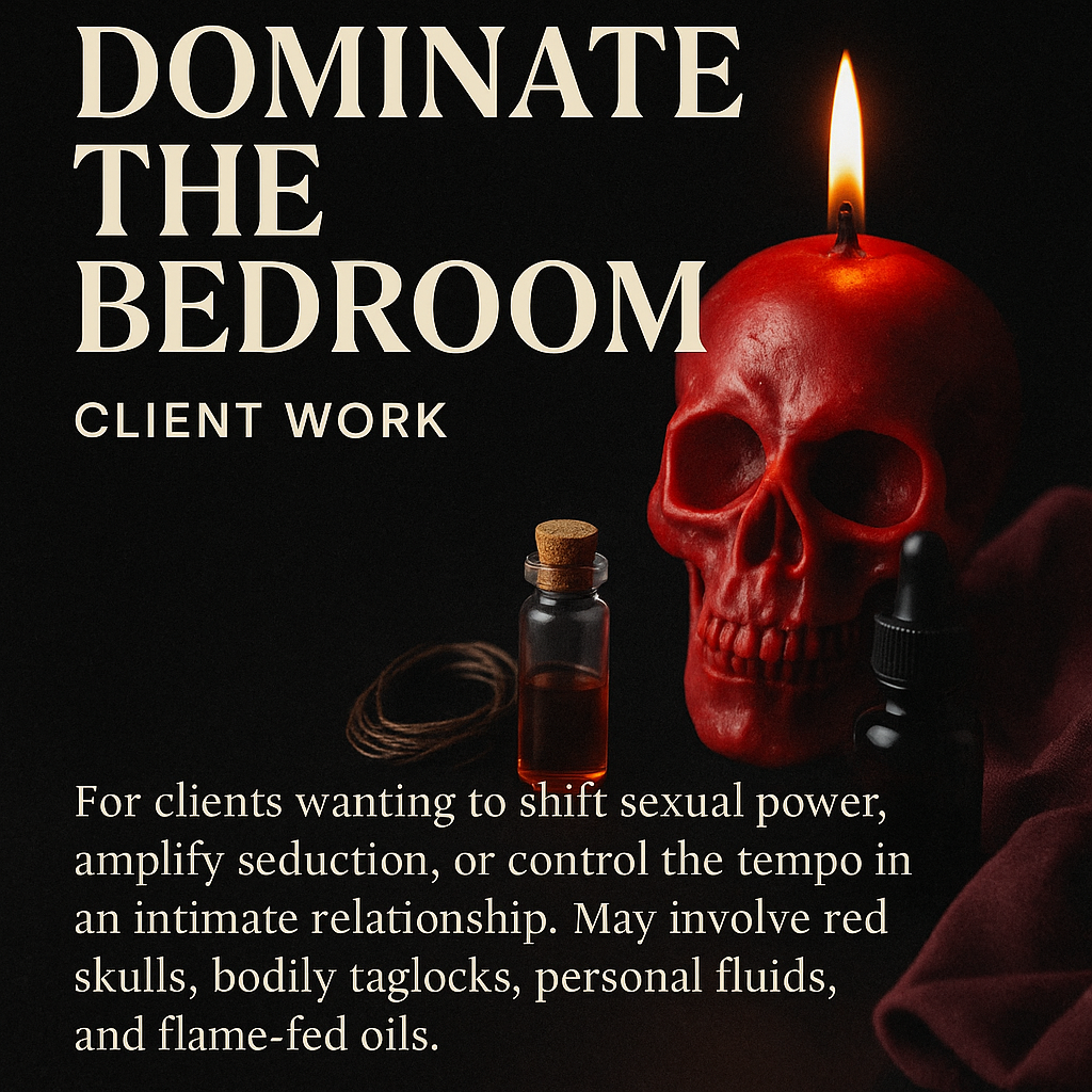 DOMINATE THE BEDROOM | PRIVATE SESSION CLIENT WORK