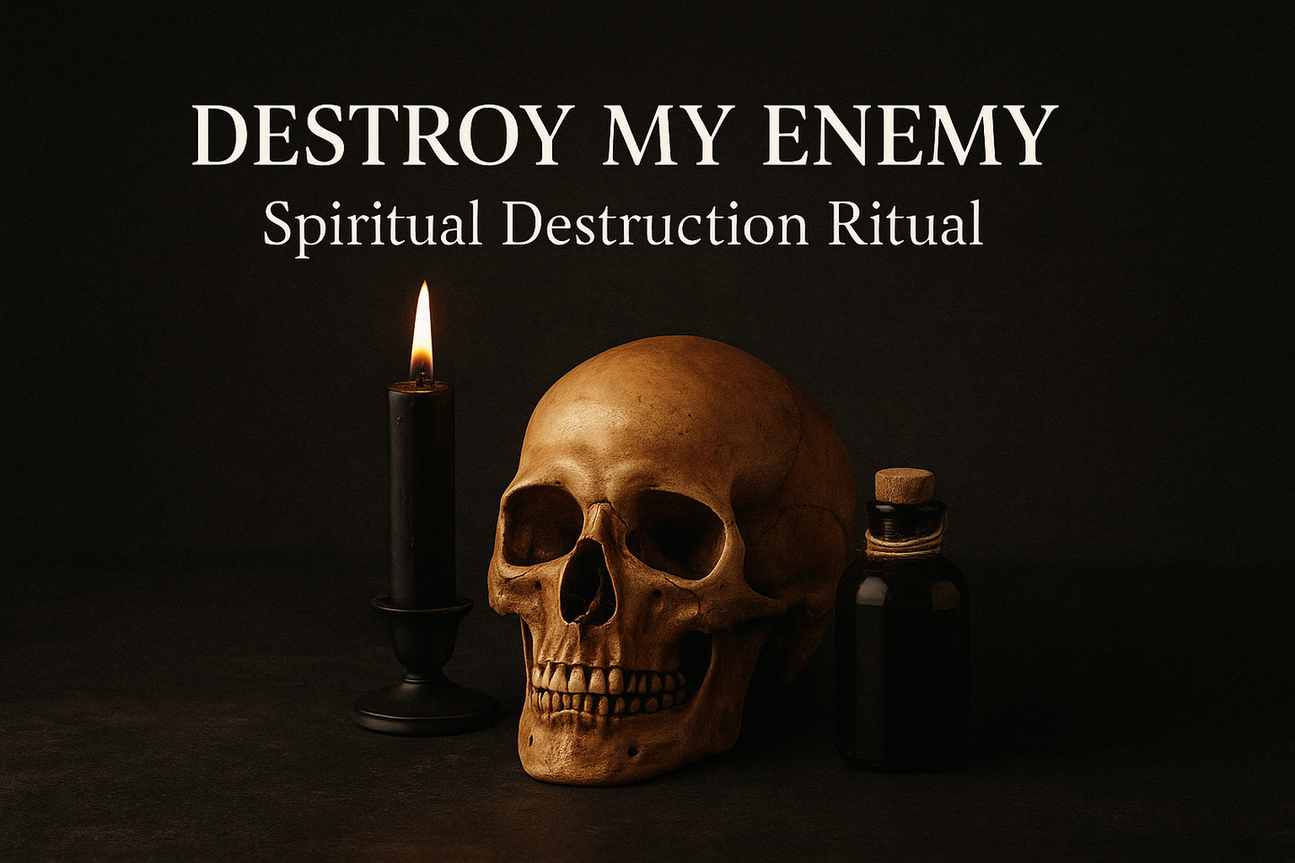 DESTROY MY ENEMY • SPIRITUAL DESTRUCTION RITUAL WORK