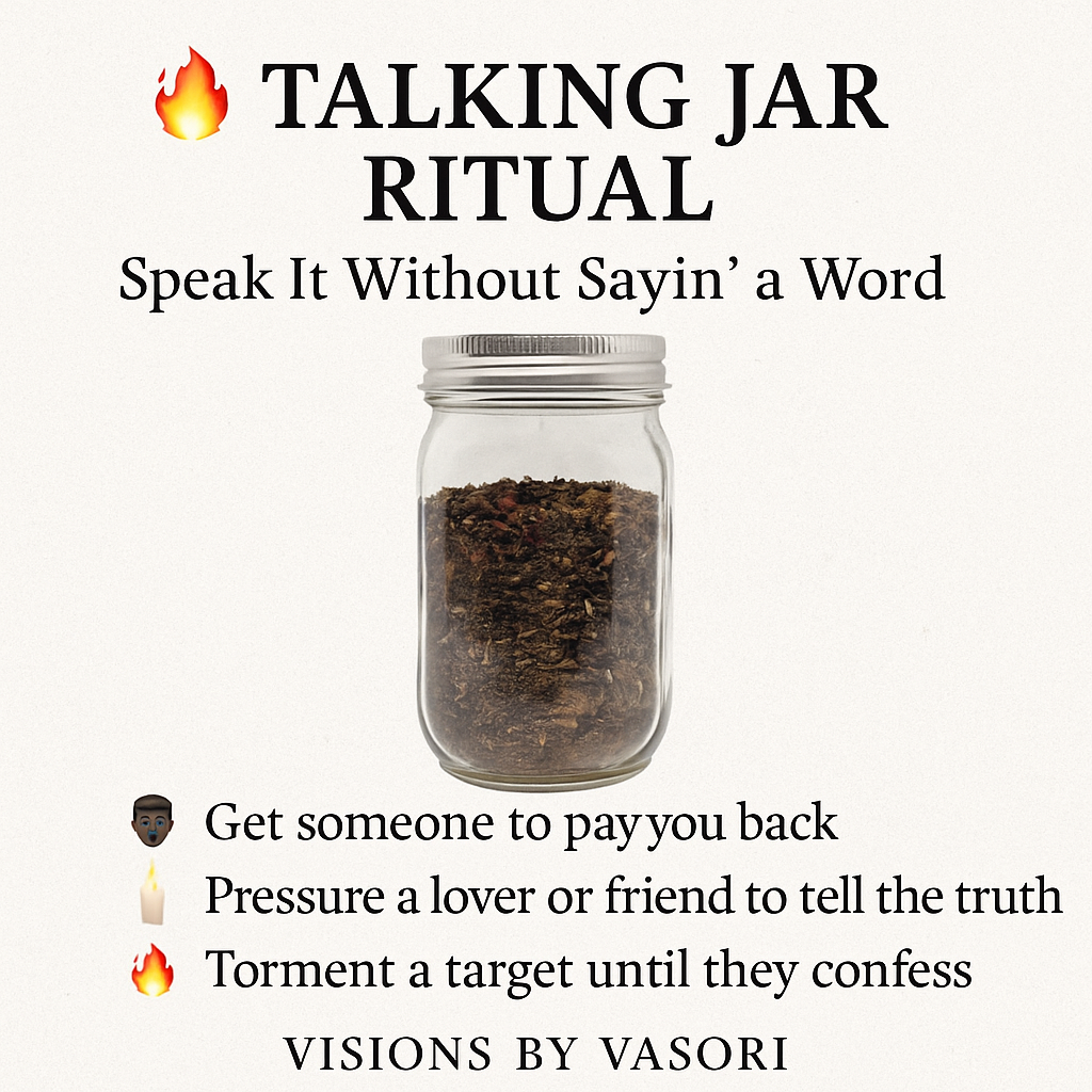 THE TALKING JARšŗ SPIRIT SPOKEN 7 DAYS WORKED & SEALED