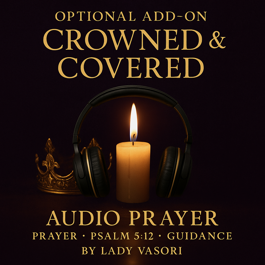 BUNDLE: DOUBLE FIRE, DOUBLE FAVOR – NEW MOON JULY 24 + 8.8 LIONS GATE
BONUS: CROWNED & COVERED AUDIO PRAYER