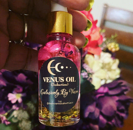 VENUS OIL – RITUAL CONJURE FOR SELF LOVE & FEMININE POWER