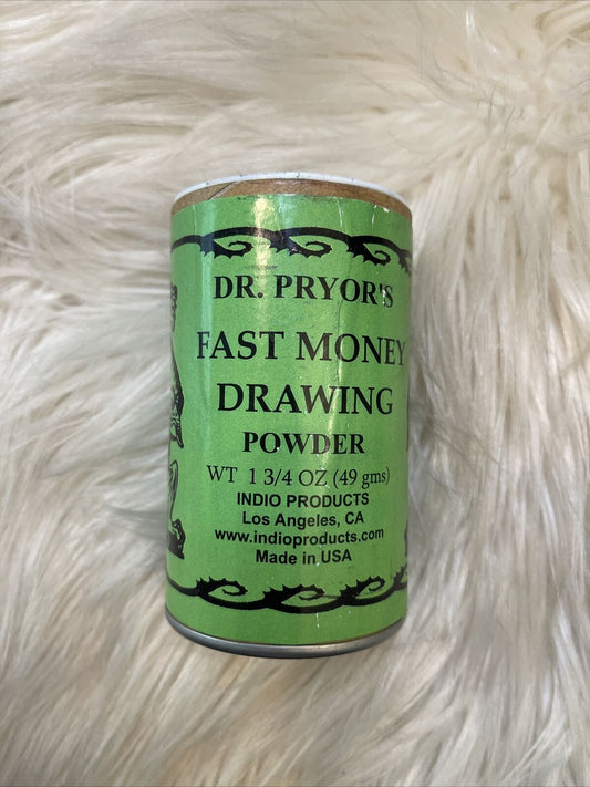 Dr. Pryor's Incense Powder ~ FAST MONEY DRAWING POWDER