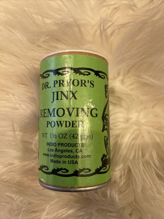 Dr. Pryor's Incense Powder ~ JINX REMOVING 1 1/2 OZ.