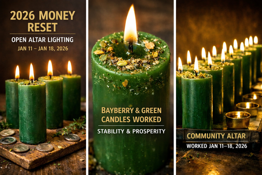 MONEY RESET — 2026 OPEN ALTAR LIGHTING (STABILITY & PROSPERITY) | JAN 11–JAN 18, 2026
