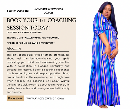 1:1 COACHING PACKAGES AVAILABLE•DISCOVERY CALLS AVAILABLE • MINDSET MENTOR