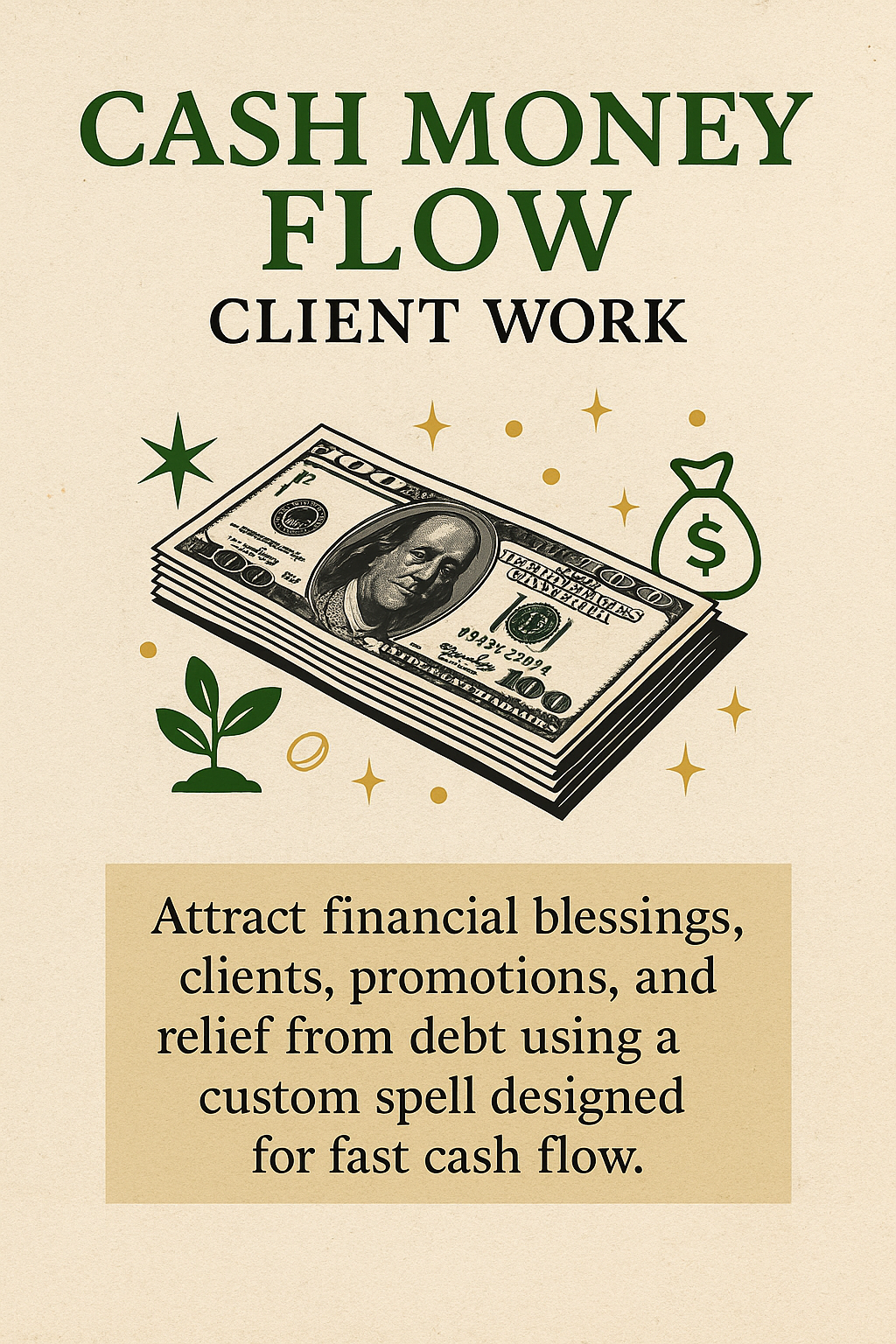 CASH MONEY FLOW CLIENT WORK