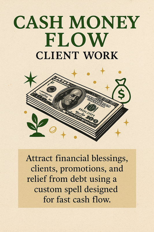 CASH MONEY FLOW CLIENT WORK