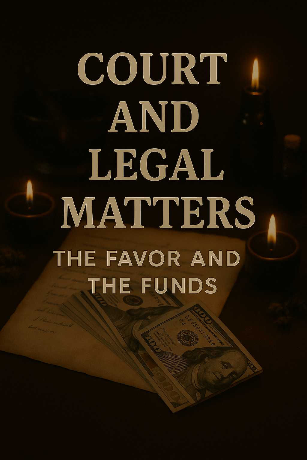 COURT & LEGAL MONEY MATTERS • THE FAVOR AND THE FUNDS PRIVATE CLIENT WORK