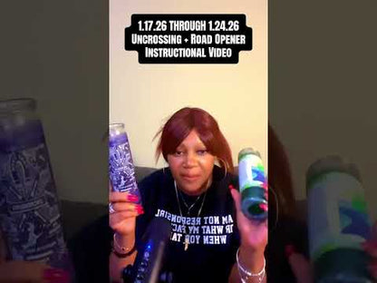 1.17.26-1.24.26 UNCROSSING + ROAD OPENER CANDLE SPIRITUAL RESET & FORWARD MOVEMENT
