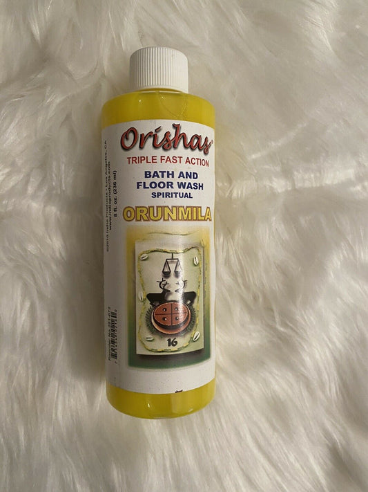 ORISHA (ORUNLA)  -8 OZ.~RITUAL BATH & FLOOR WASH
